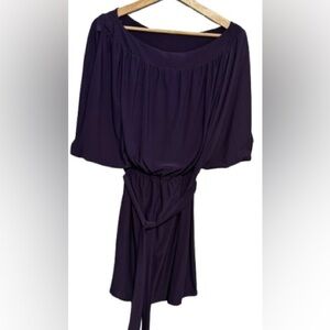 Elegant Purple Dress Large